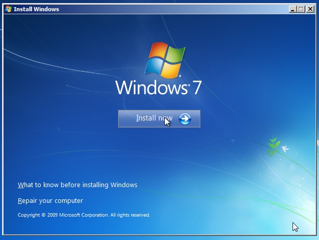 windows installer for windows 7